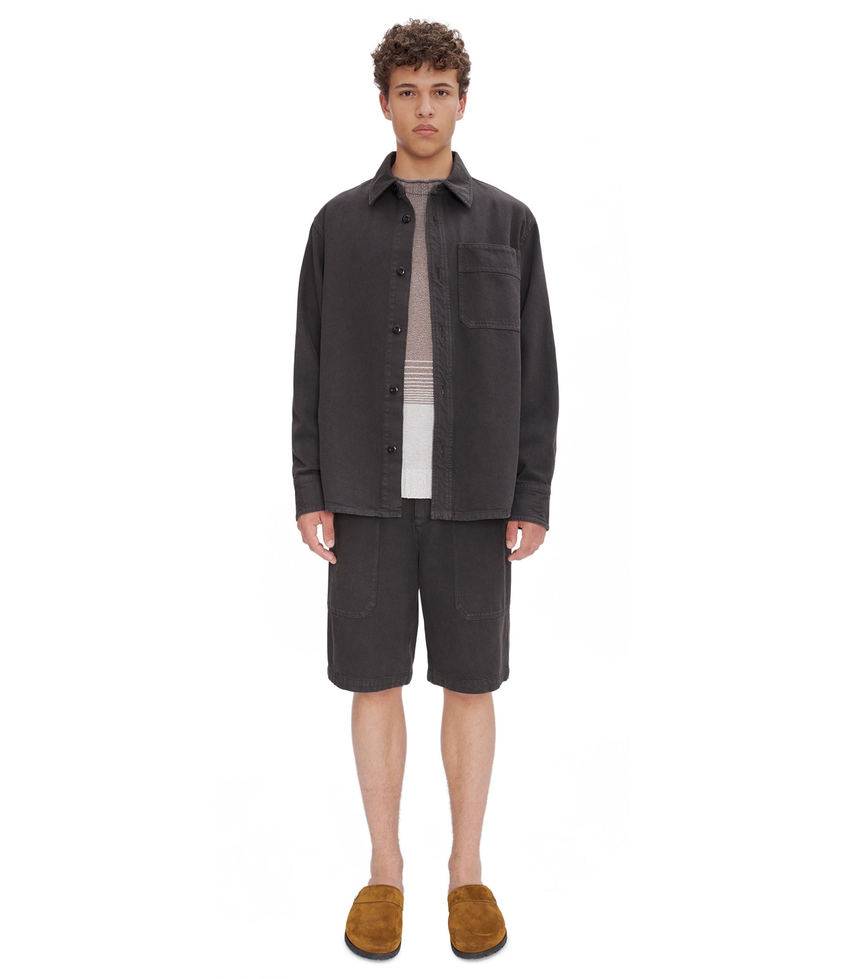 Basile Logo overshirt - 2