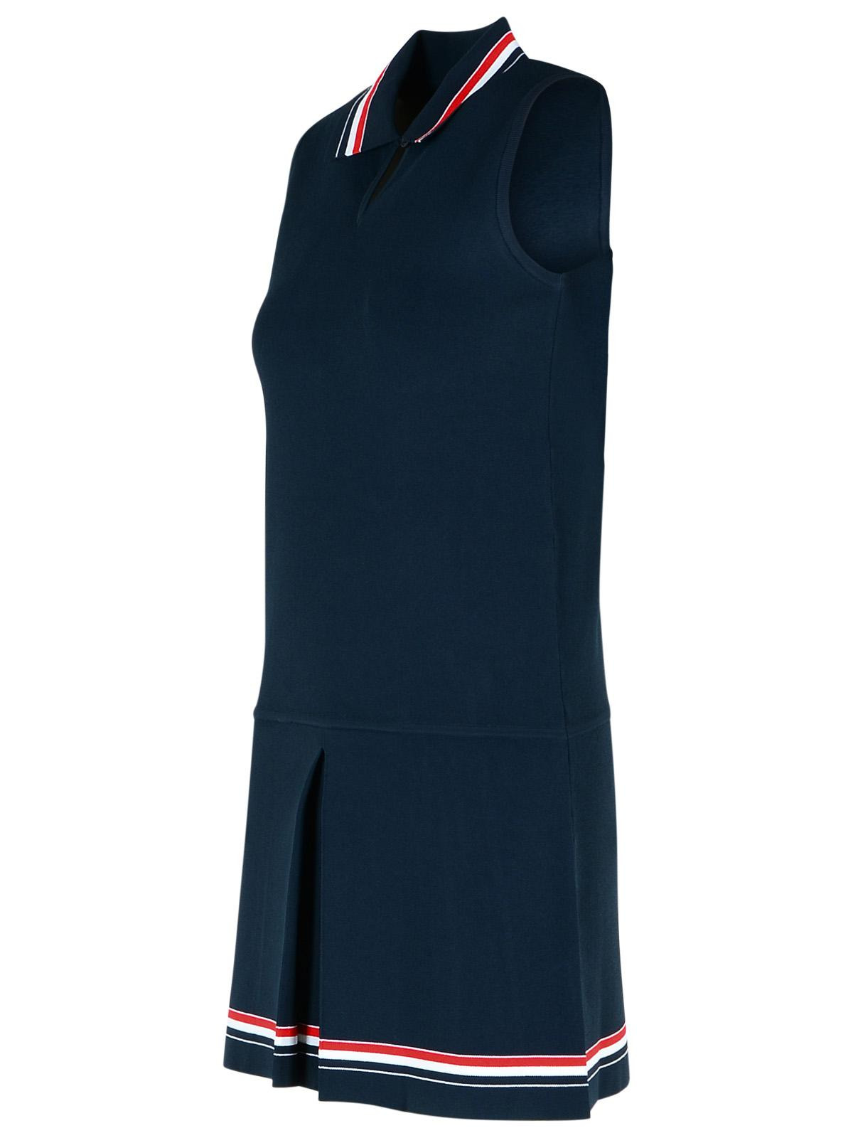 Thom Browne 'Tennis' Dress In Navy Viscose Blend Women - 2