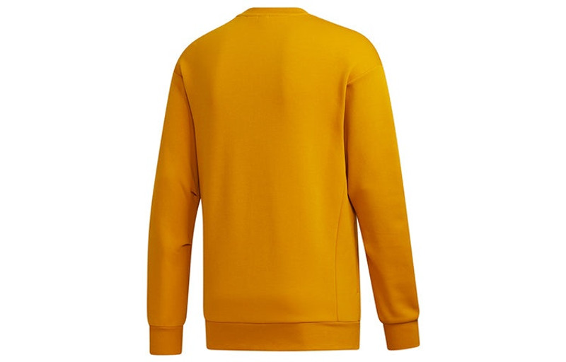 adidas adidas Th Swt Silo Leisure Sport Round Collar Men's Suit White Gold GM4427 outlook