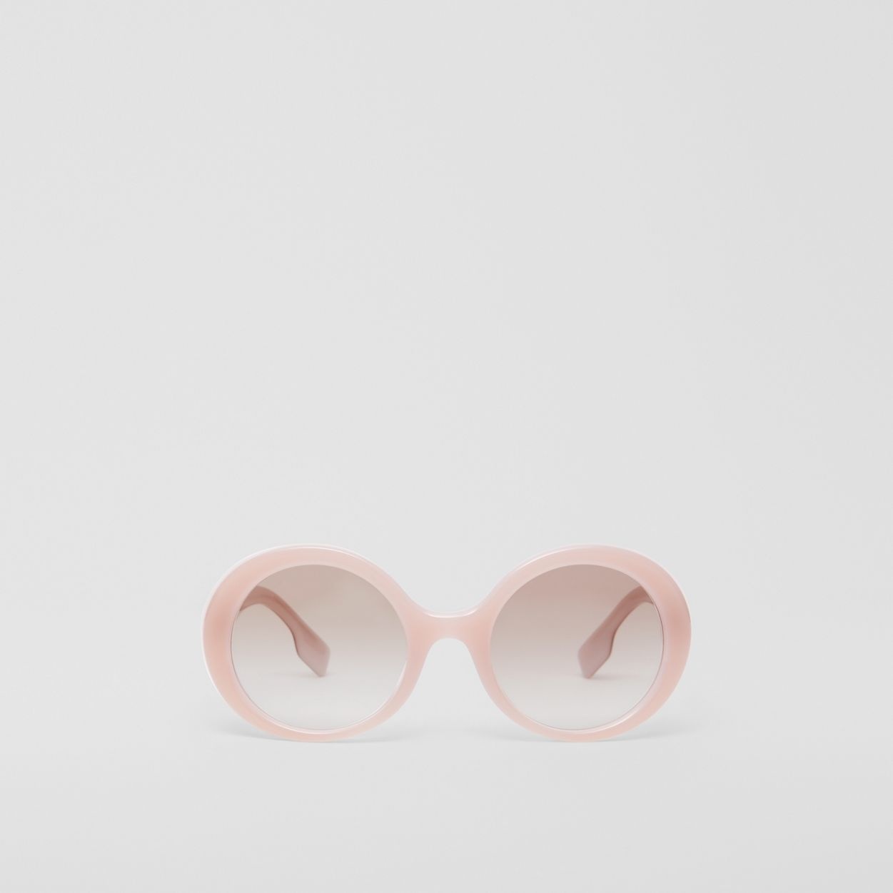 Oversized Round Frame Sunglasses - 1