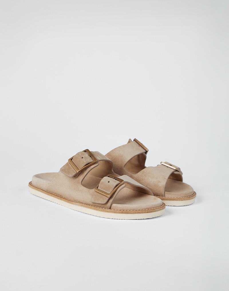 Washed suede urban slides - 1