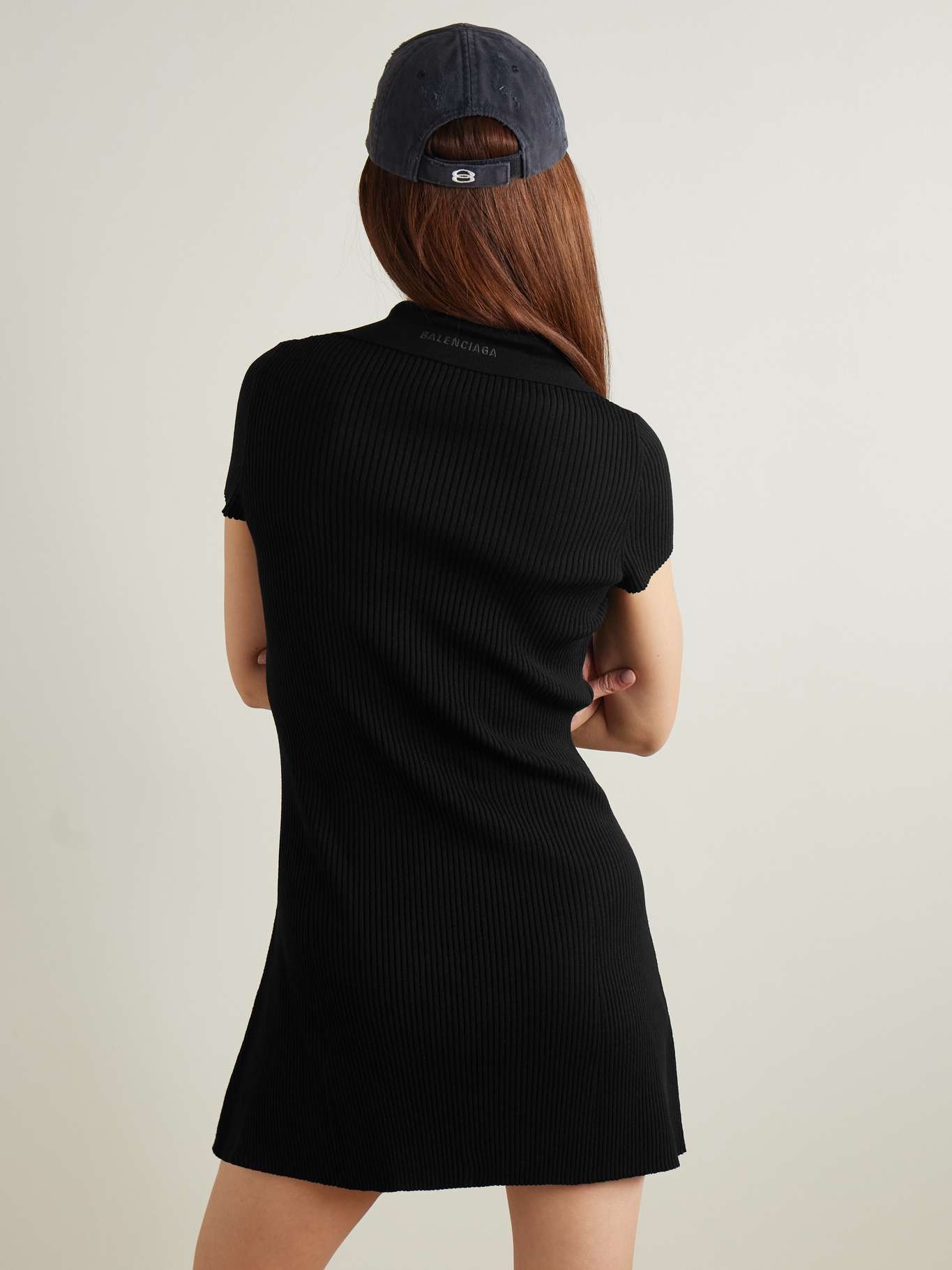 【送料&関税込】Balenciaga Polo Wool Blend Mini Dress Polo wool blend mini dress BALENCIAGA - Nugnes1920