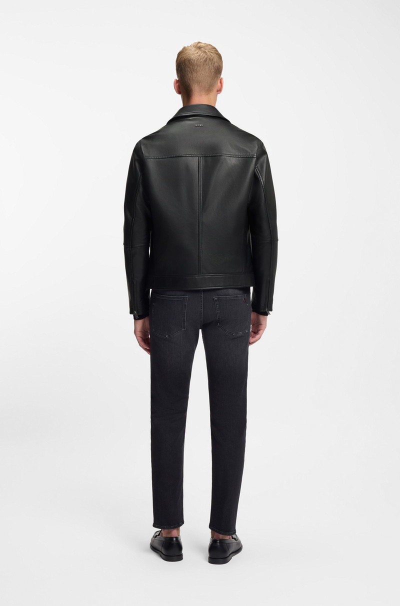 NAPPA-LEATHER JACKET IN A REGULAR FIT 4