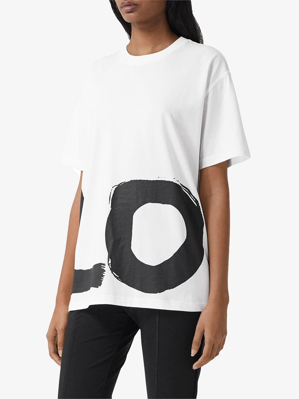 love print oversized T-shirt - 3
