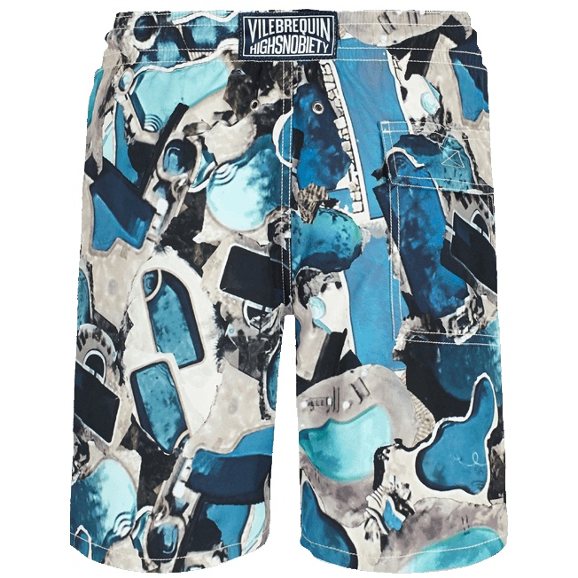 Men Long Swim Trunks Californian Pool Dogtown - Vilebrequin x Highsnobiety - 2