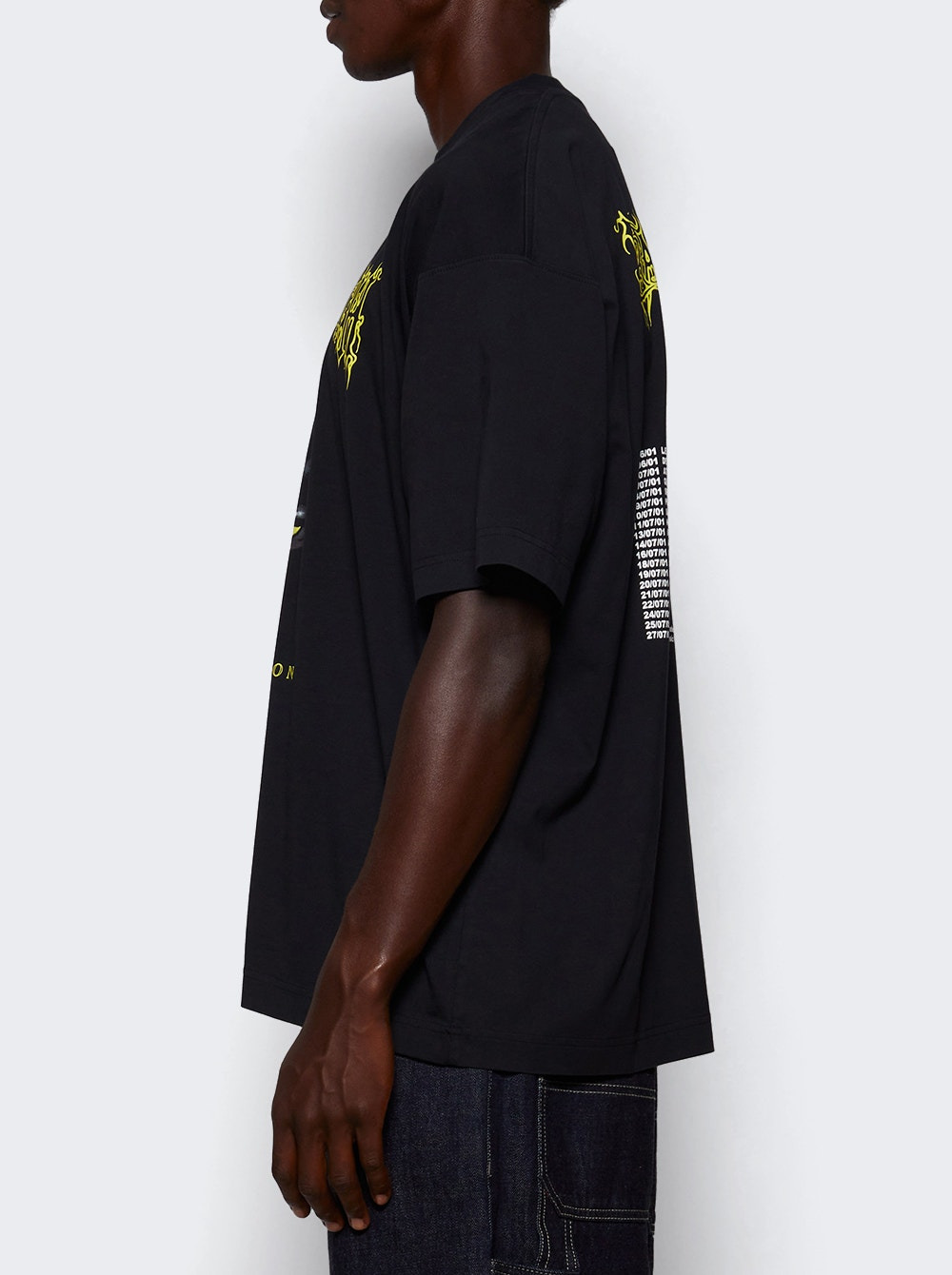 Cof Pandaemonaeon Oversized Tee Washed Black - 3