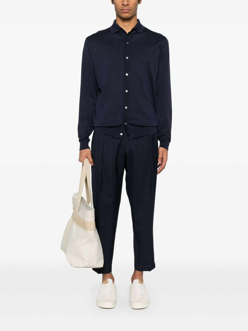 LARDINI fine-knit shirt outlook