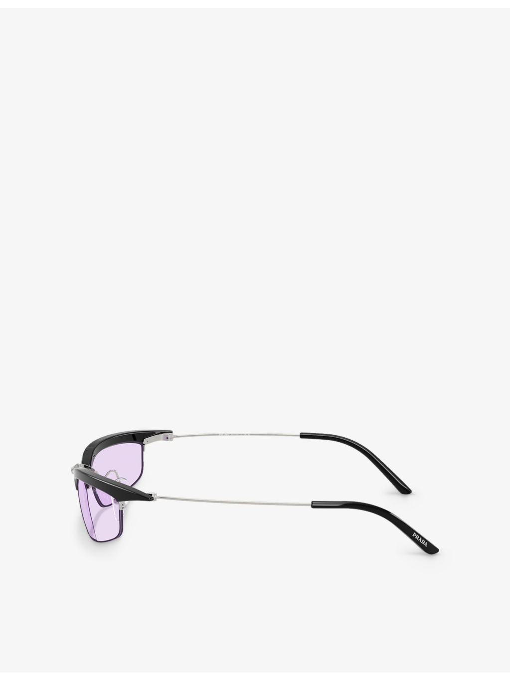 PR B50S Rectangle-Frame Metal Sunglasses - 3
