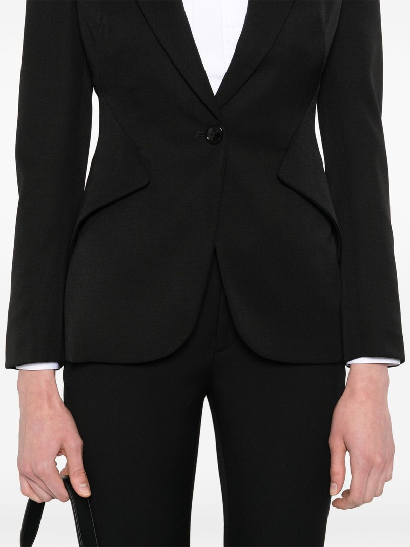 wool single-breasted blazer 5