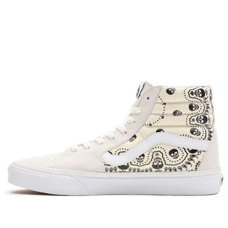 Vans SK8-HI cashew Casual Skateboarding Shoes Unisex White VN0A32QG42S - 1