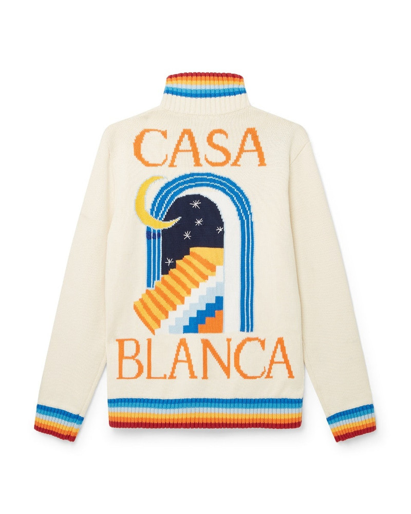 CASABLANCA Off-White Casa Club Jacket outlook