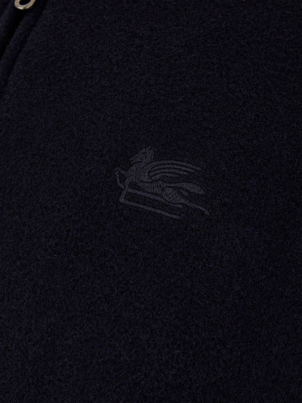 embroidered-logo jacket - 3