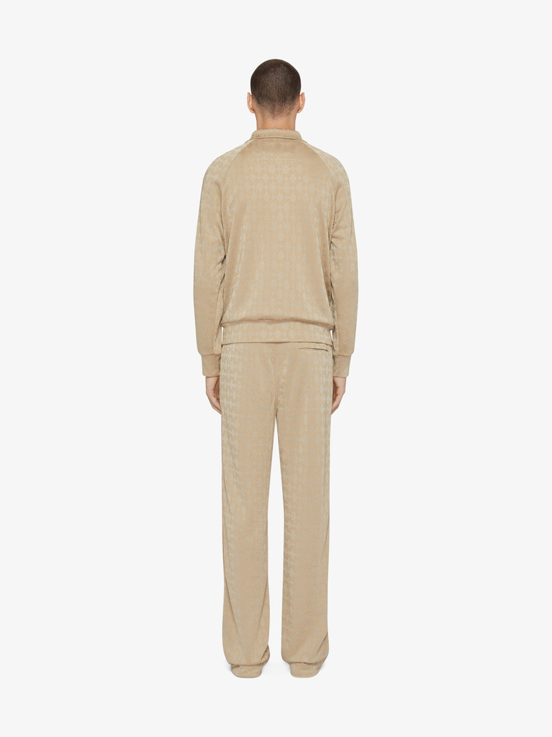 TRACKSUIT JACKET IN SHINY MONOGRAM 72 JACQUARD 3