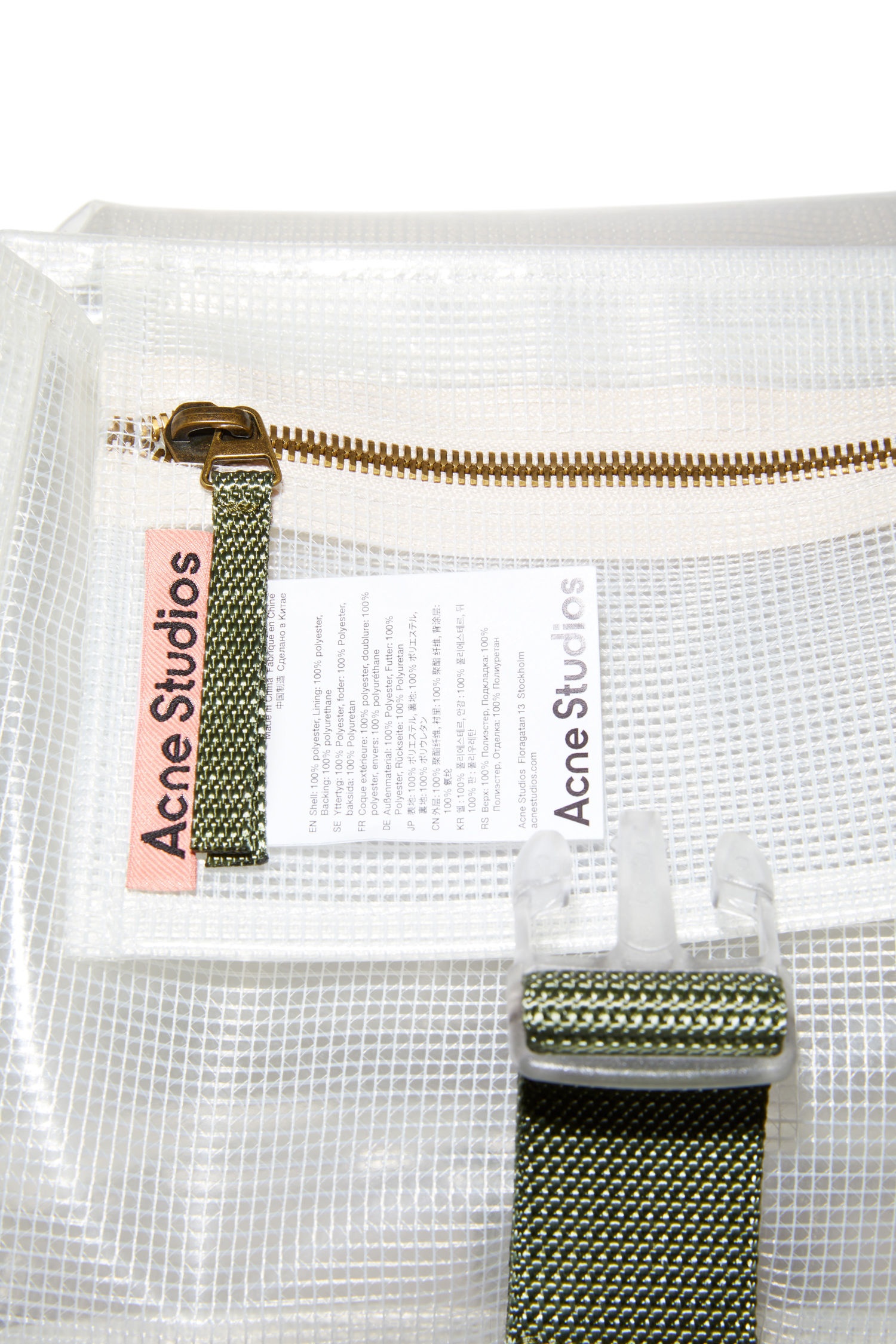 Clear messenger bag - Transparent - 7