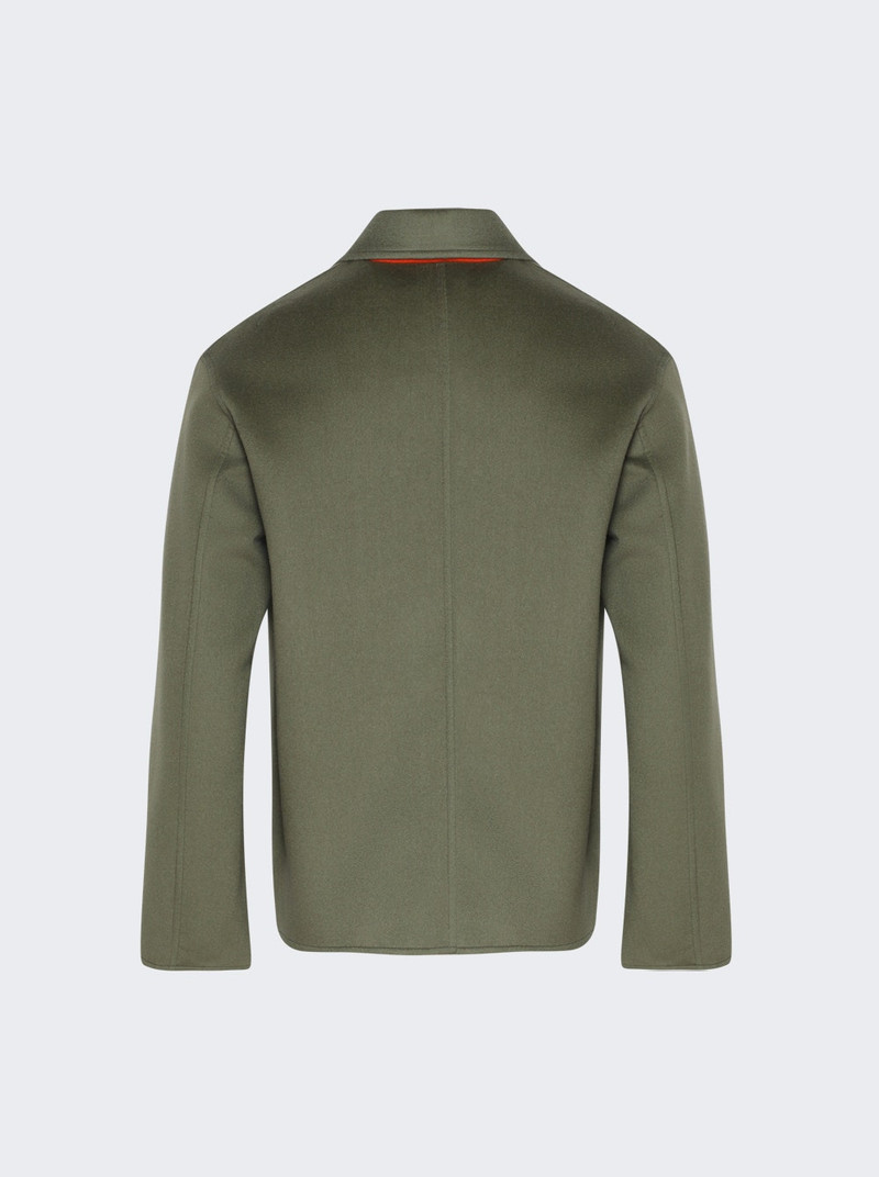 Loewe Workwear Jacket Green And Orange outlook