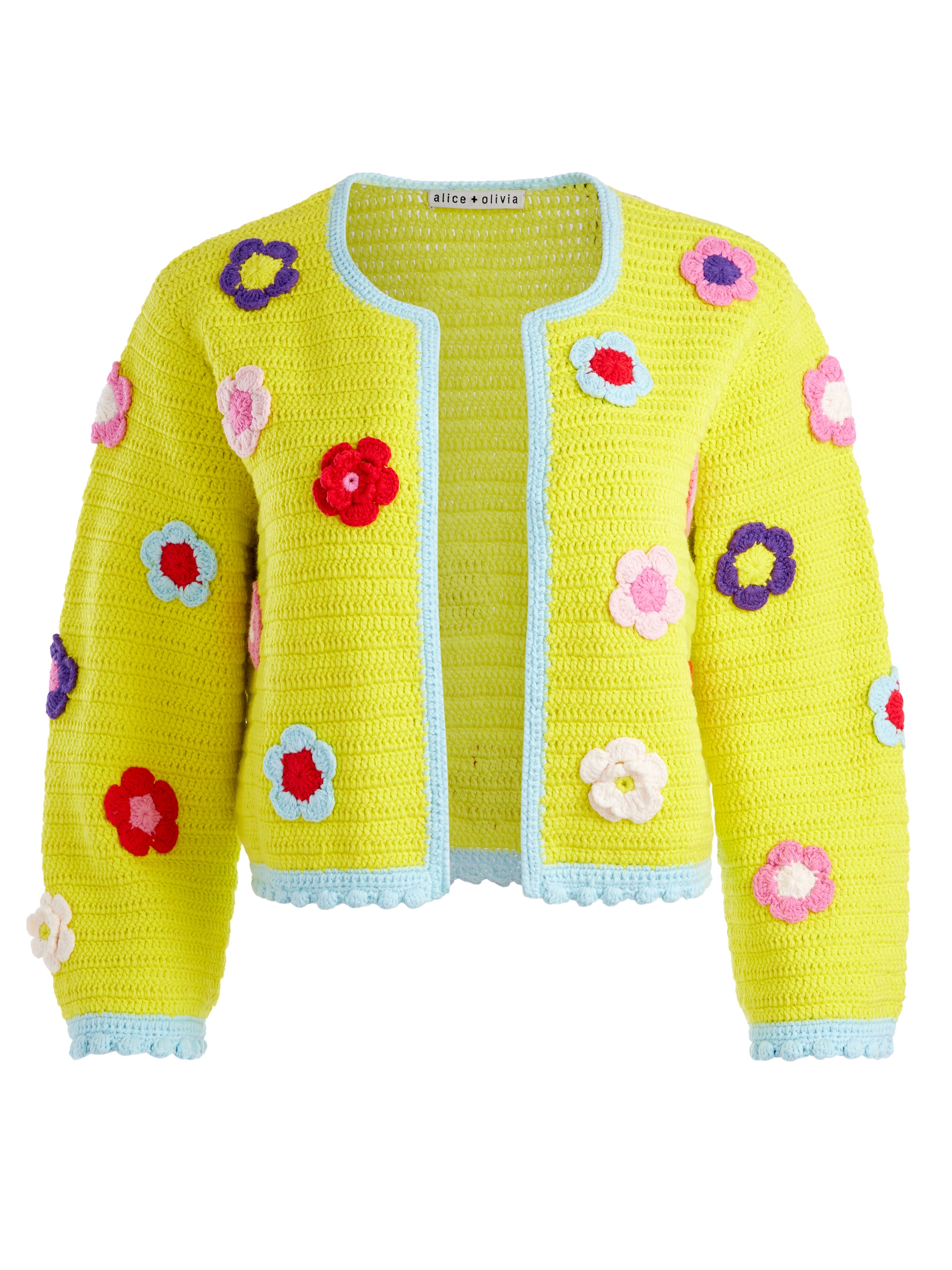 ANDERSON FLOWER CROCHET CARDIGAN - 1