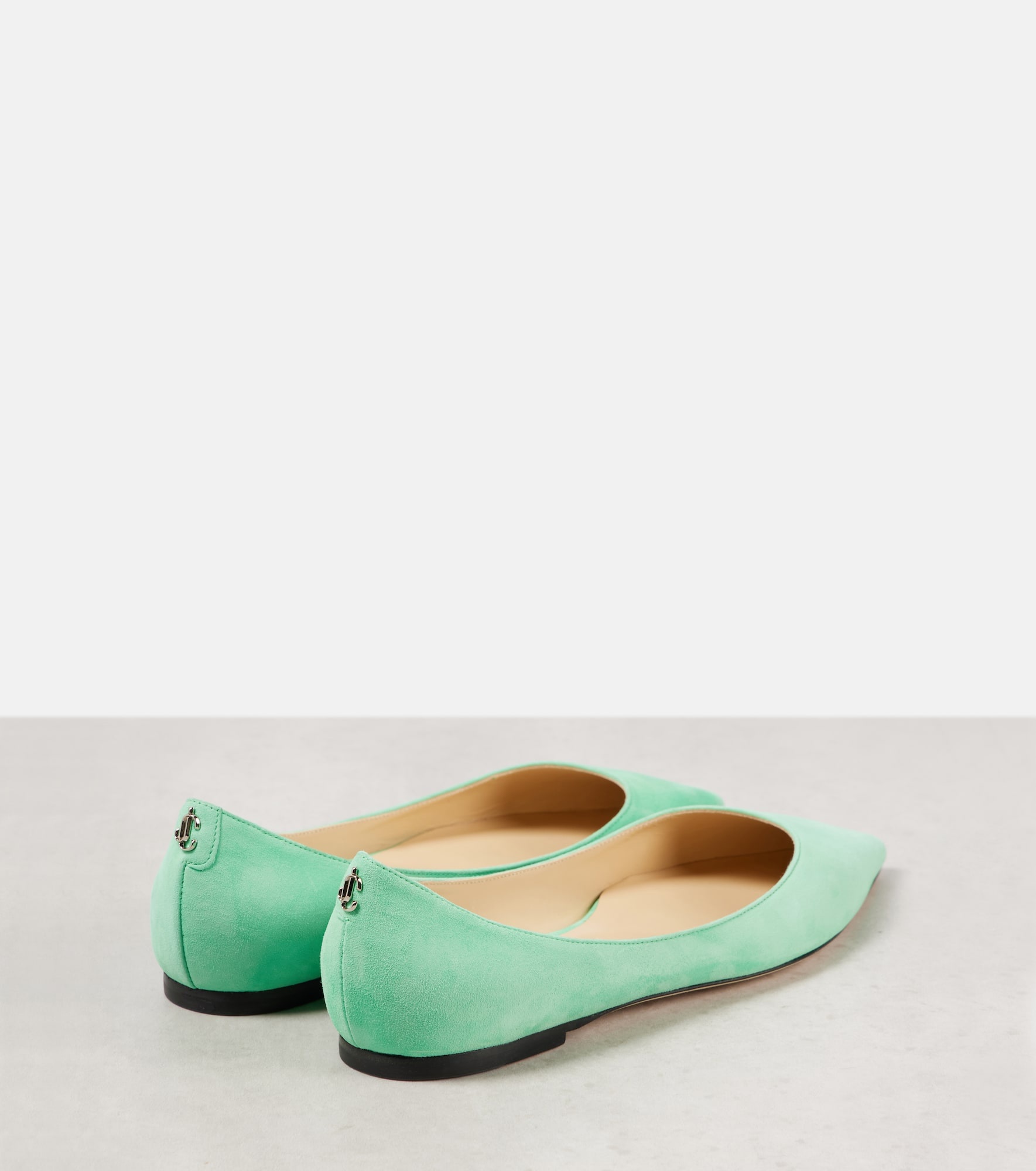 Love suede ballet flats - 2