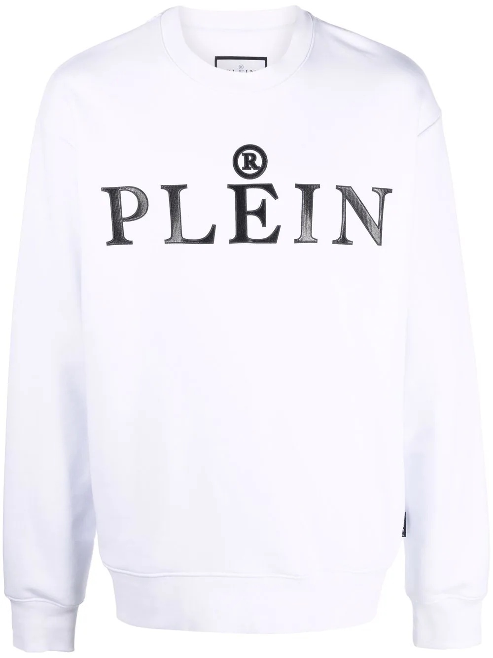 logo crew-neck sweatshirt - 1