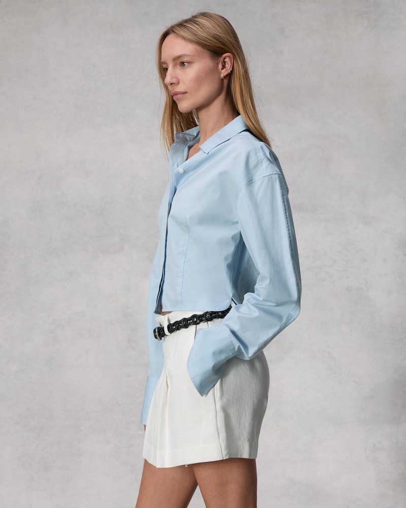 Claudia Cotton Poplin Shirt Classic Fit Button Down 4