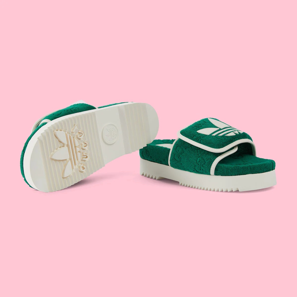adidas x Gucci women's GG platform sandal - 6