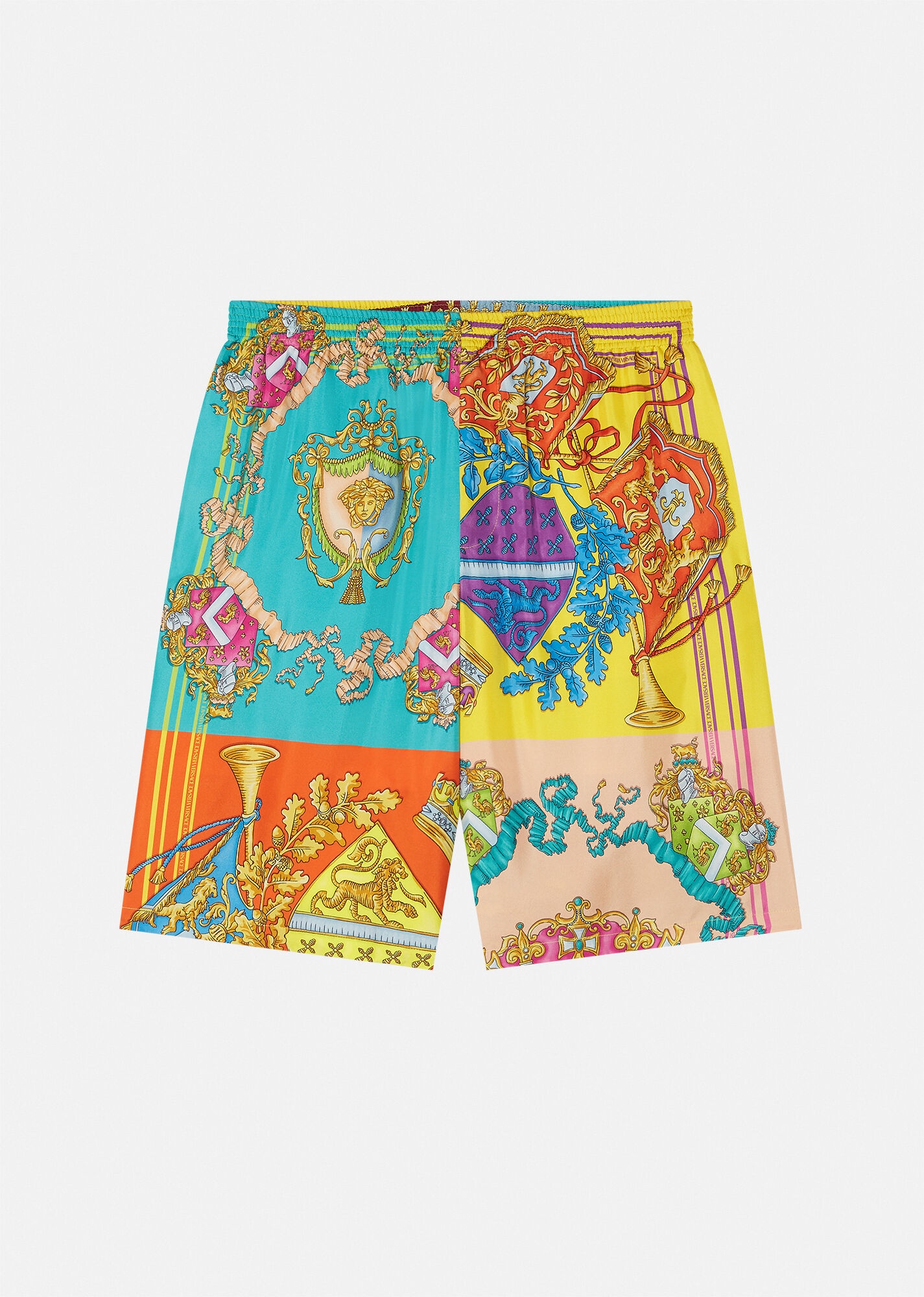 Royal Rebellion Silk Shorts - 1