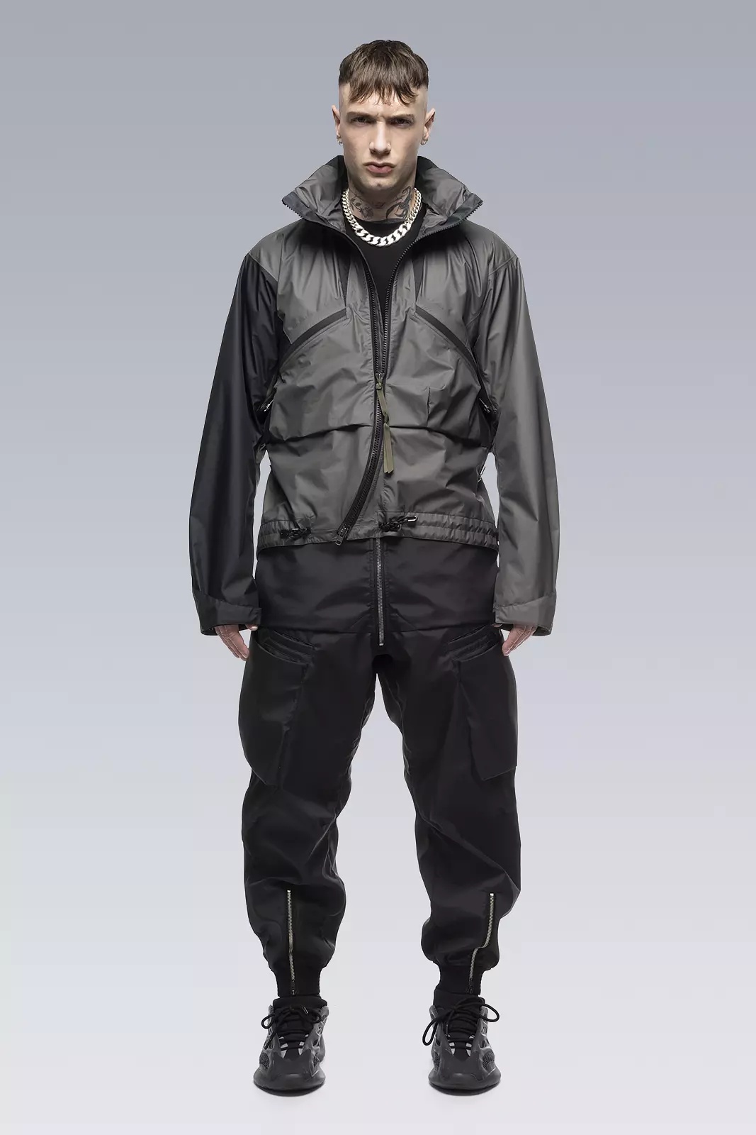 ACRONYM J104-GTPL 2L Gore-Tex Paclite Plus Jacket BLACK/GRAY