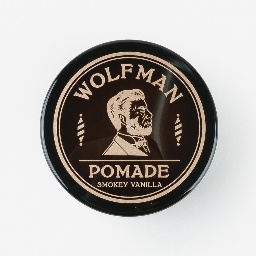 WOLF-SMO Wolfman Barber Shop - Smokey Vanilla Pomade - 1