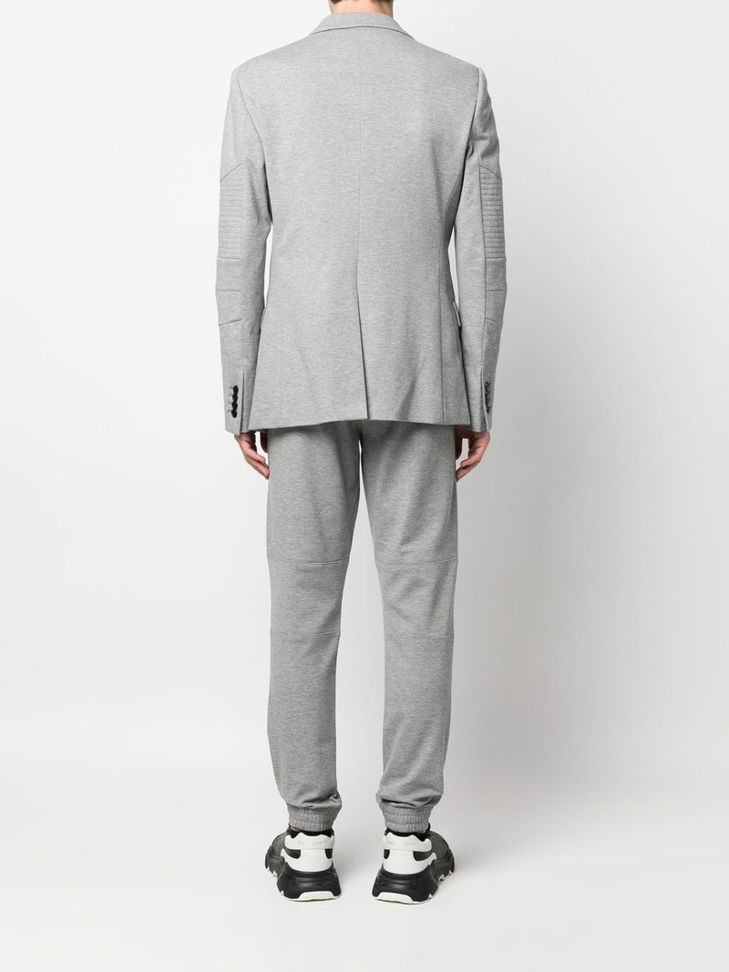 cuffed single-breasted suit 4