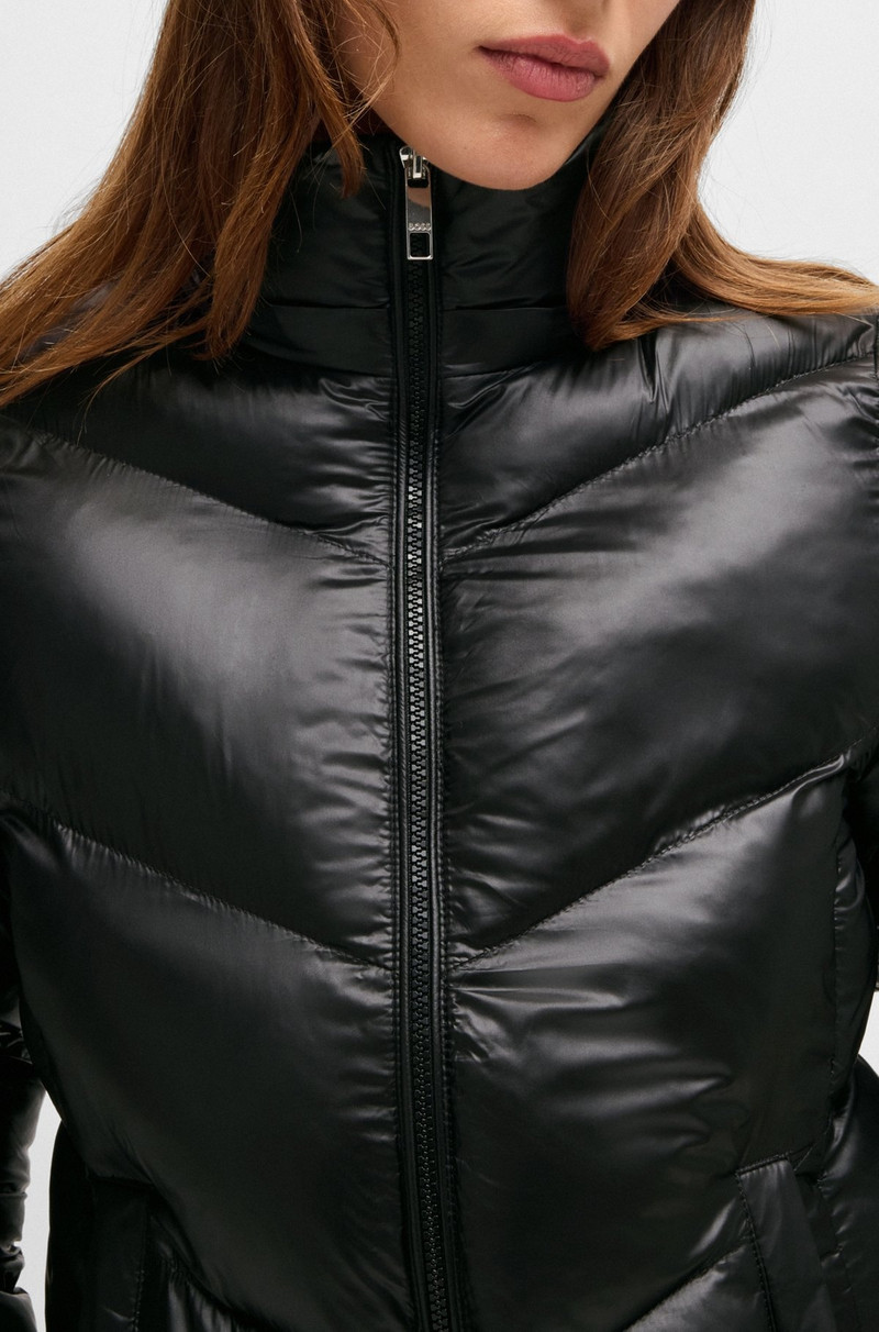 WATER-REPELLENT PADDED JACKET WITH ADJUSTABLE HOOD 5