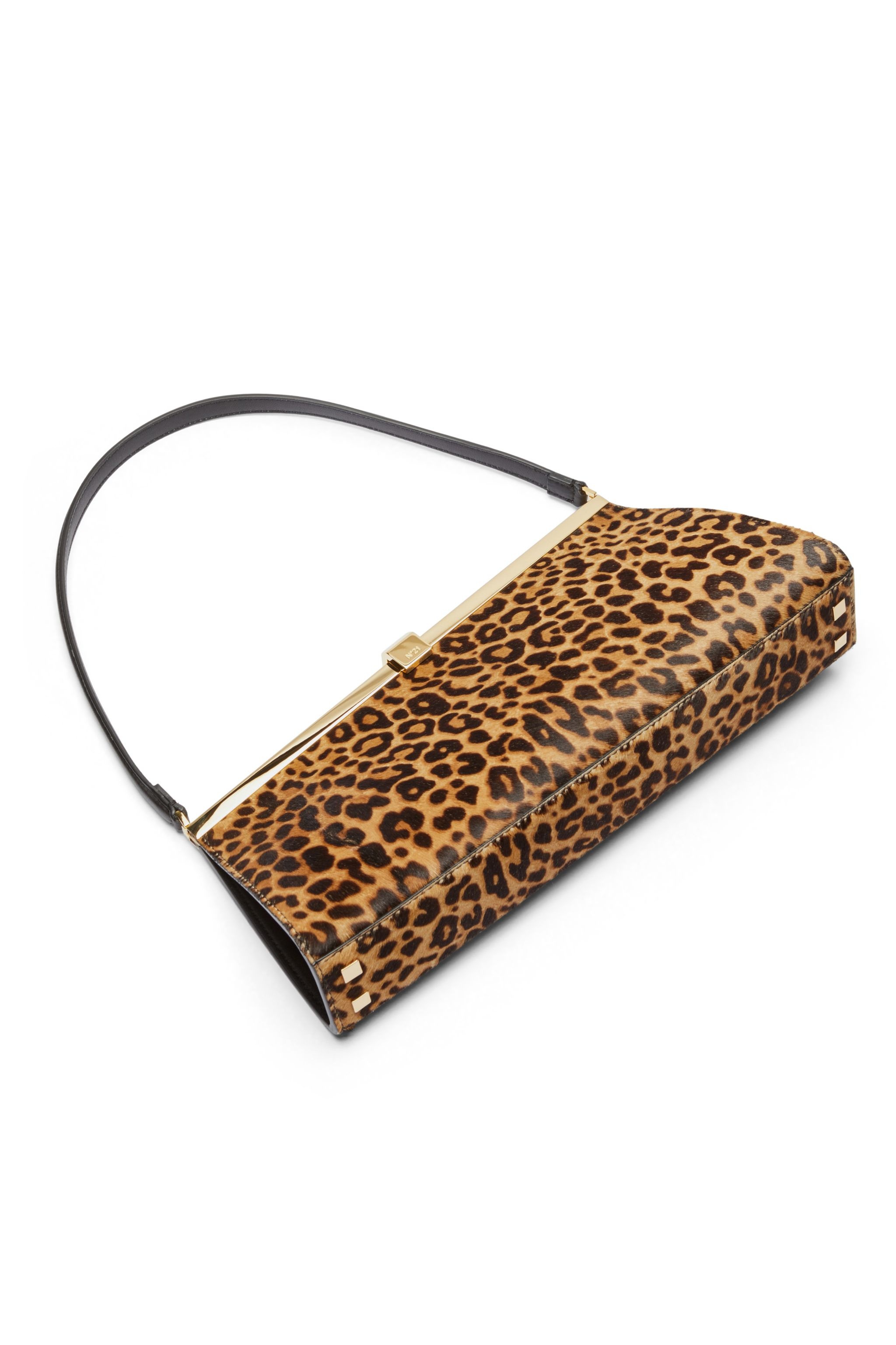 Jeanne Leopard-Print Shoulder Bag, N°21