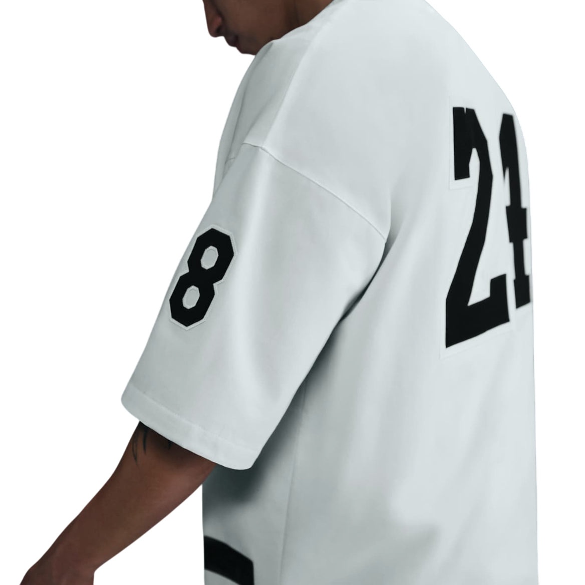 Nike x Kobe Bryant Baseball Jersey Asia Sizing 'White Black' IB0008-133 - 2