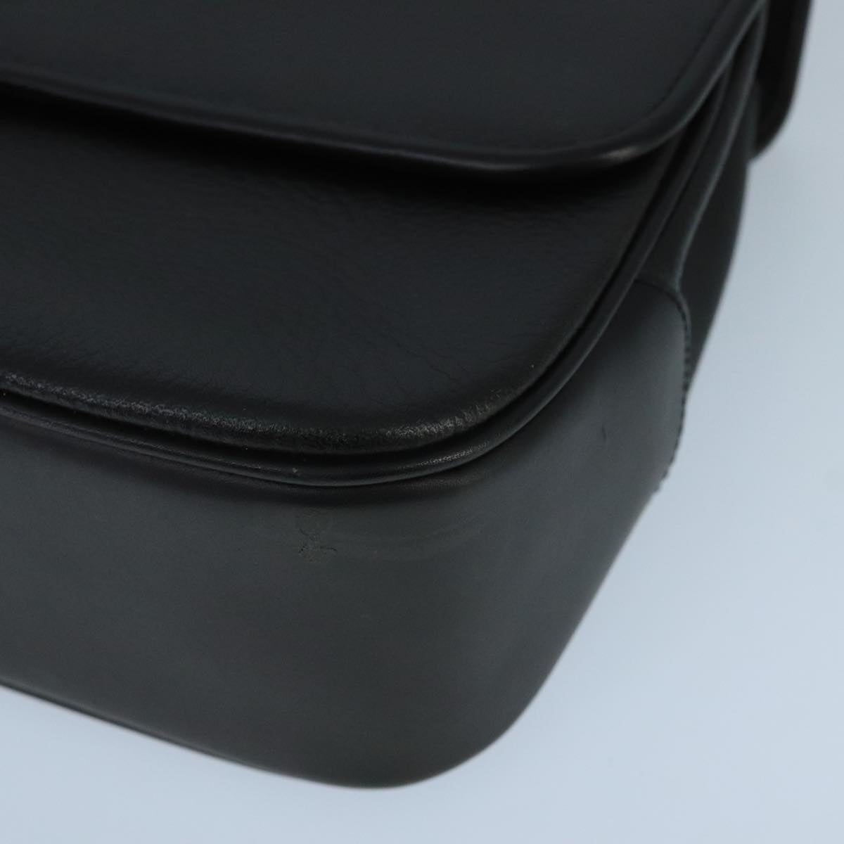 Burberry Hand Bag Leather Black - 9