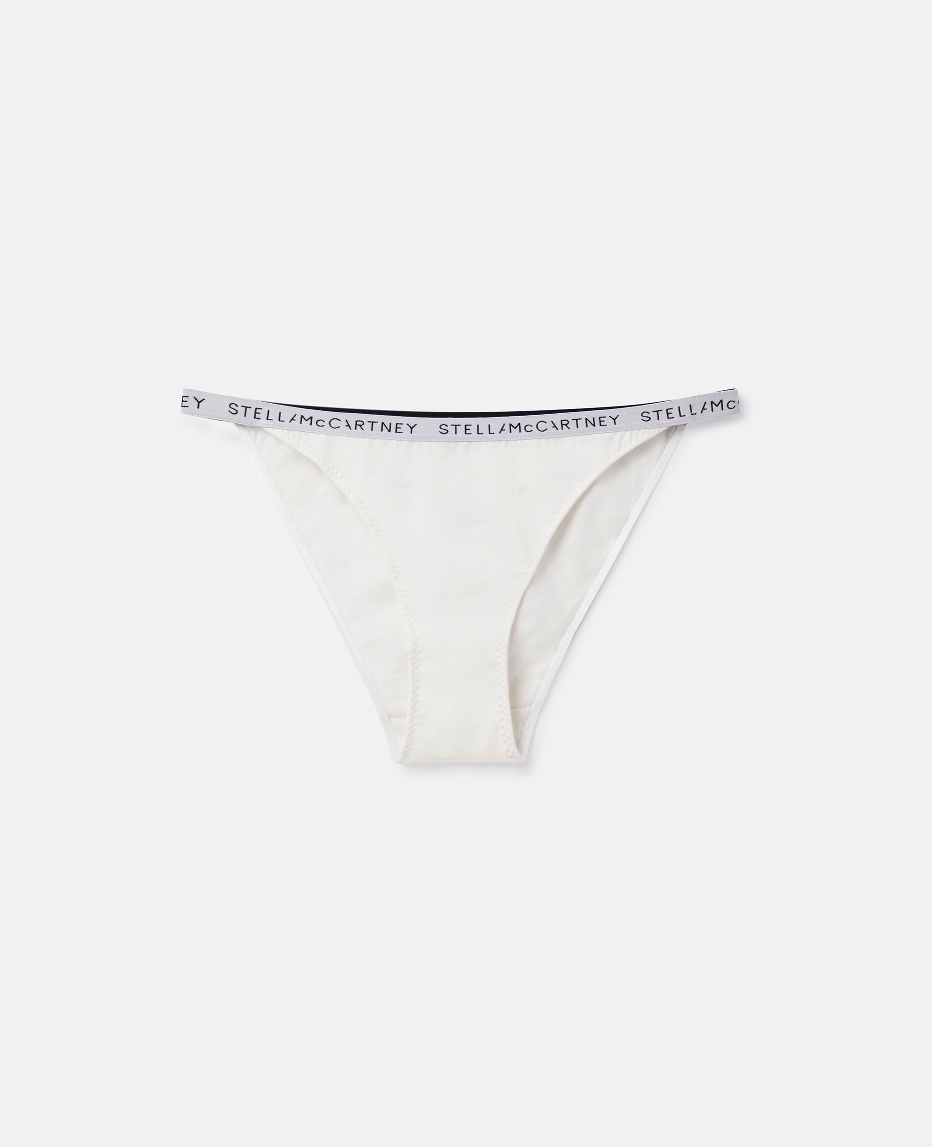 Logo Tape String Bikini Briefs - 1