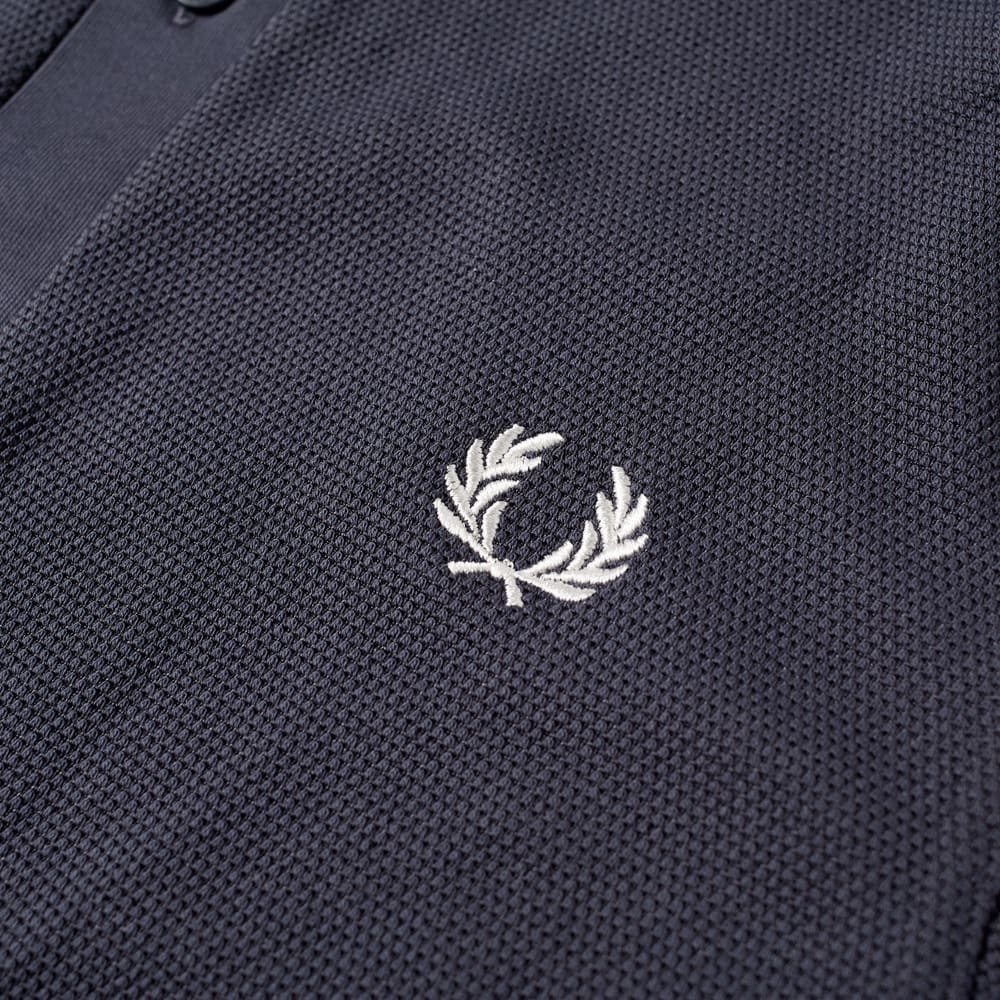 Fred Perry Textured Panel Polo Shirt - 2