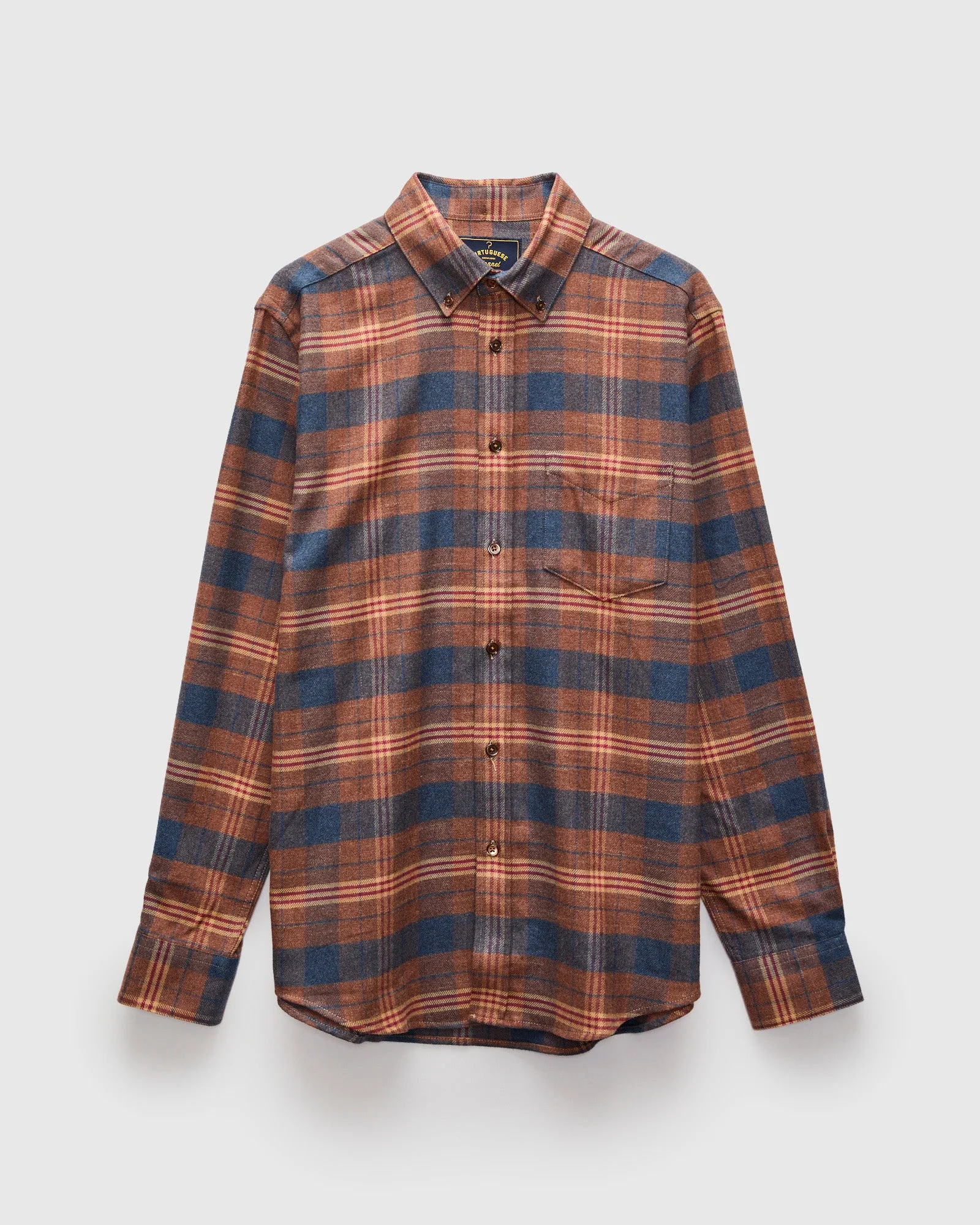 Logia Button-Up Shirt in Driftwood - 1
