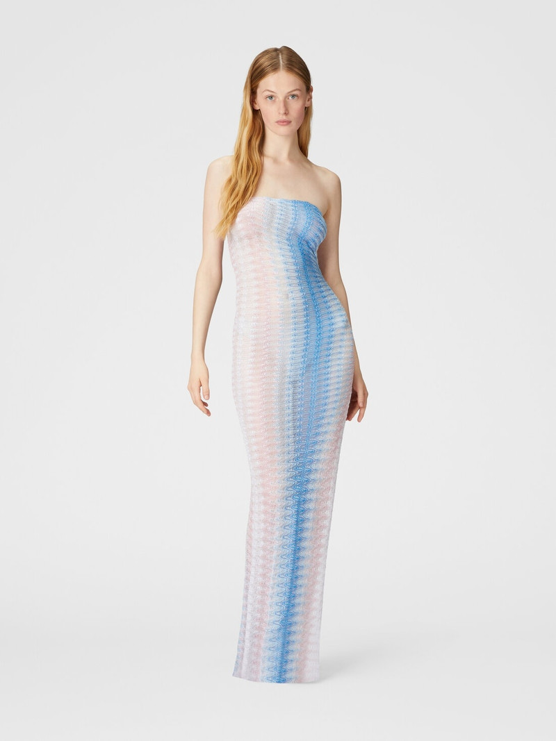 Missoni Long cover-up with straight neckline outlook