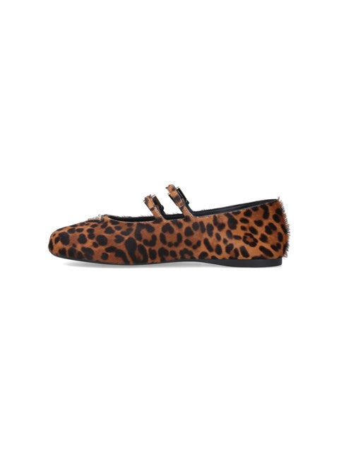 Prada Women Animal Print Ballet Flats - 3