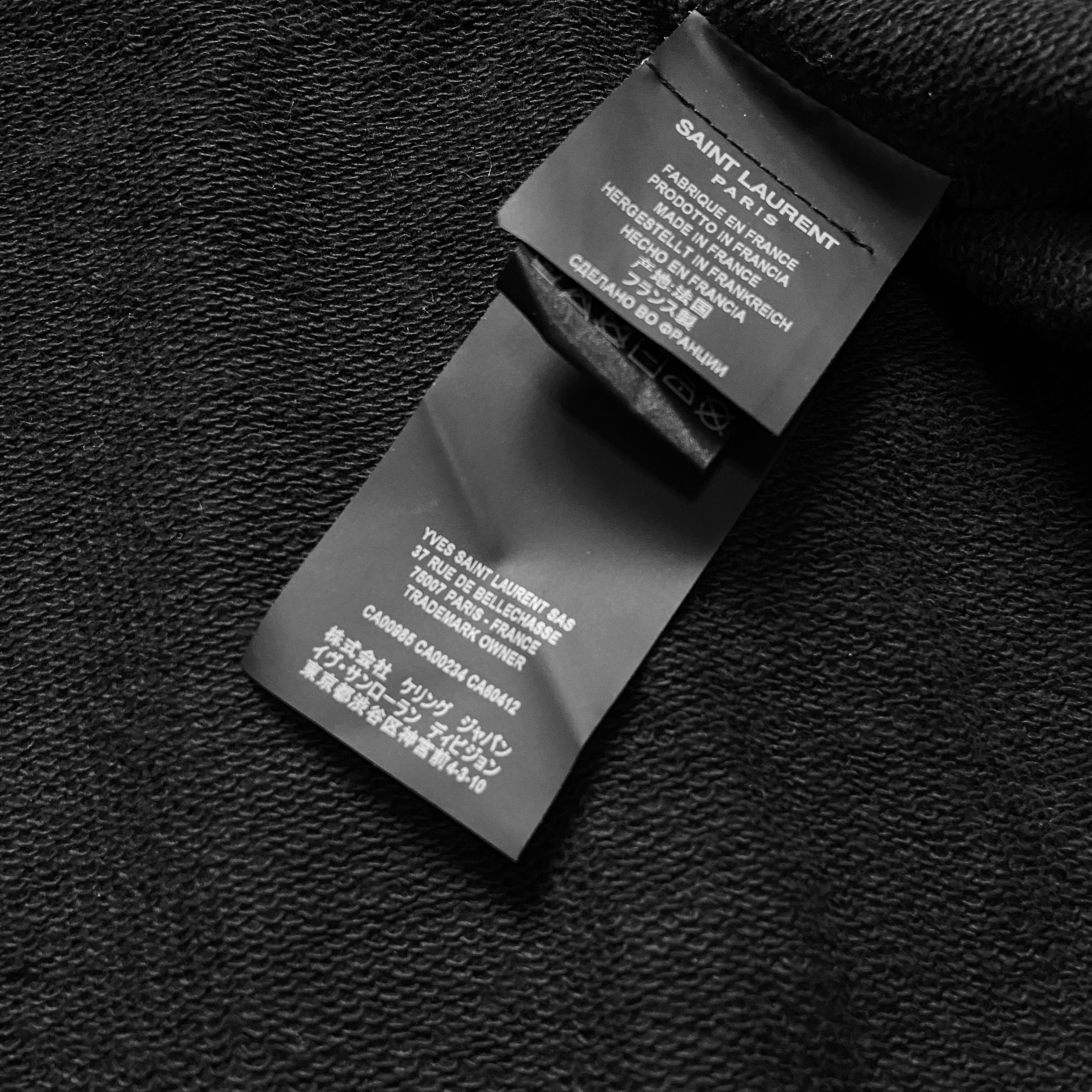 Saint Laurent studded western hoodie jacket S - 12