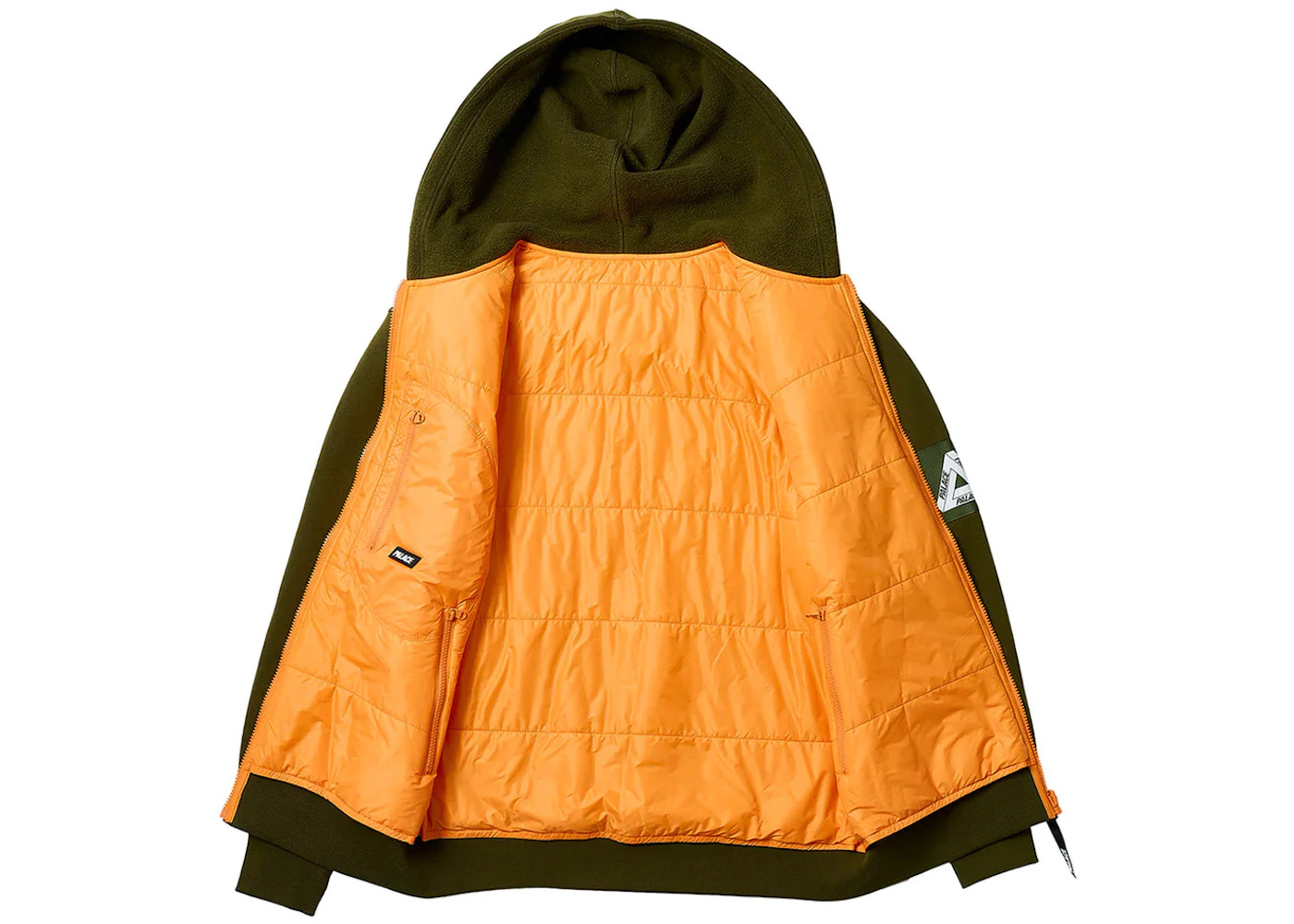 Palace Reversible Vest Hood The Deep Green - 2