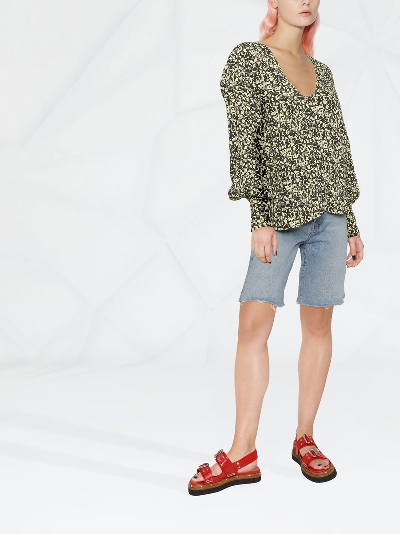 abstract-print blouse 3
