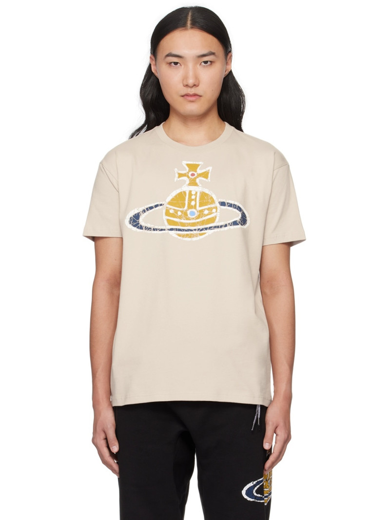 Beige Time Machine T-Shirt 1
