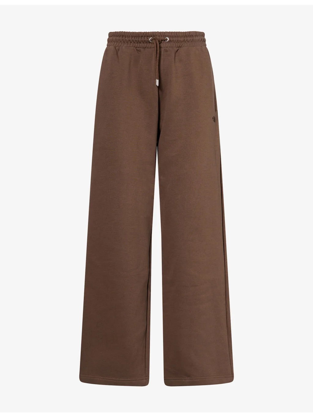 Embroidered-Logo Wide-Leg Cotton-Blend Jogging Bottoms - 1