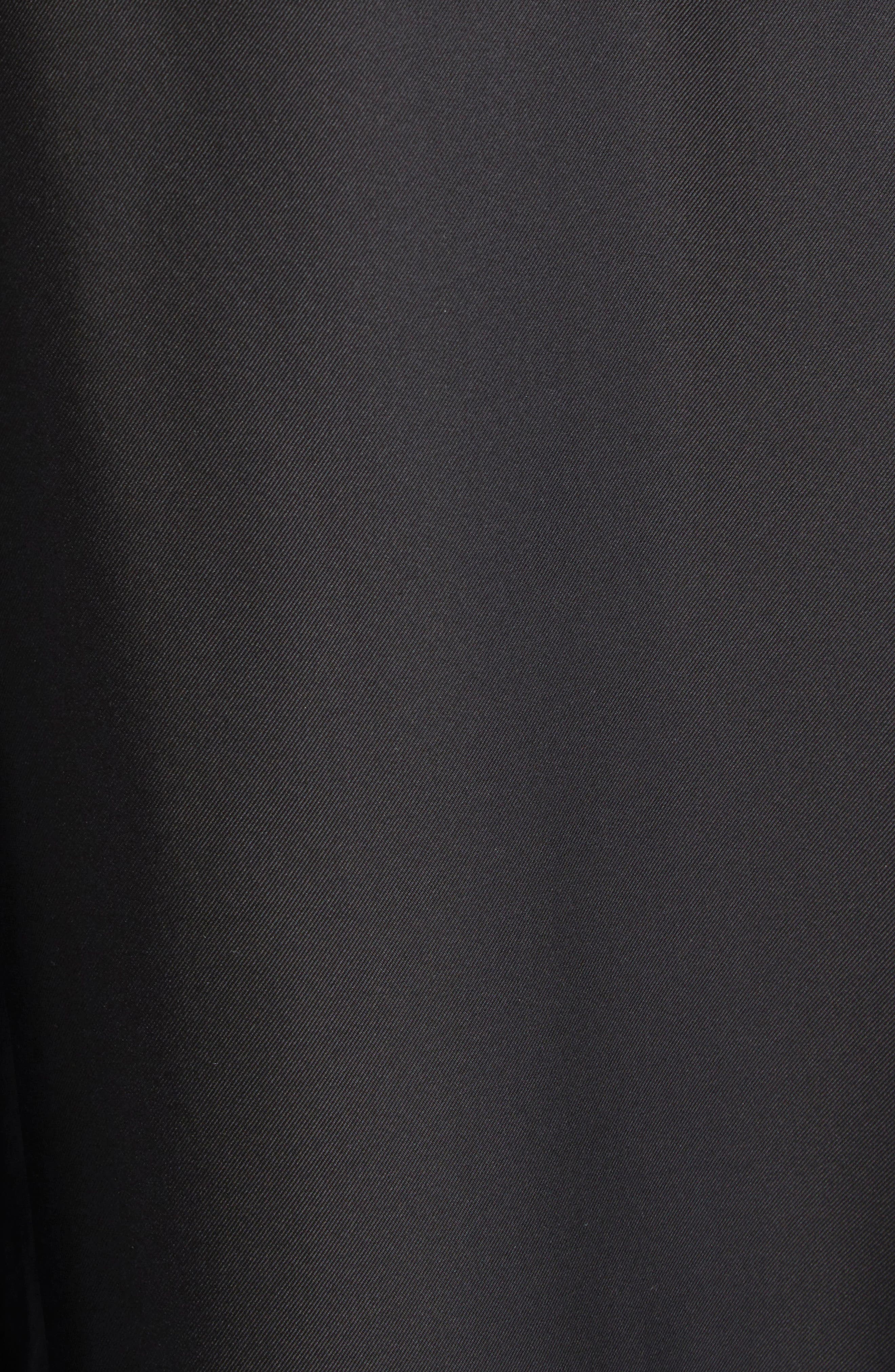 Zimmermann Belted Pleated Wide Leg Silk Trousers in Black at Nordstrom - 7