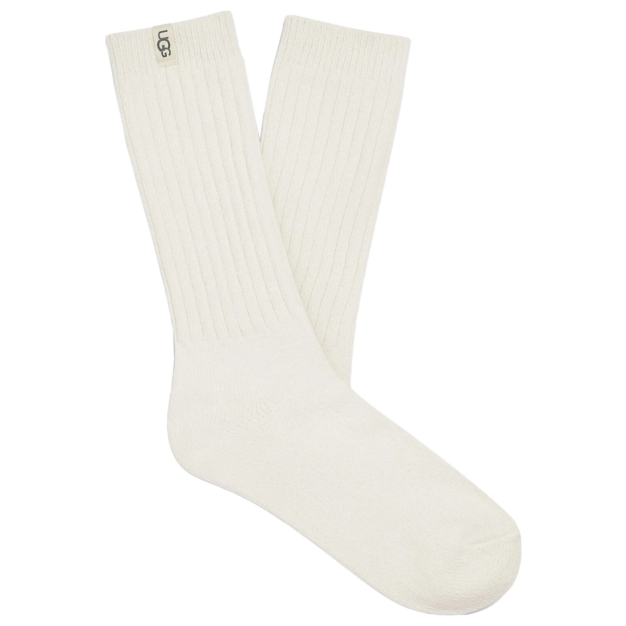 UGG Womens UGG Rib Knit Slouchy Crew Socks - 1