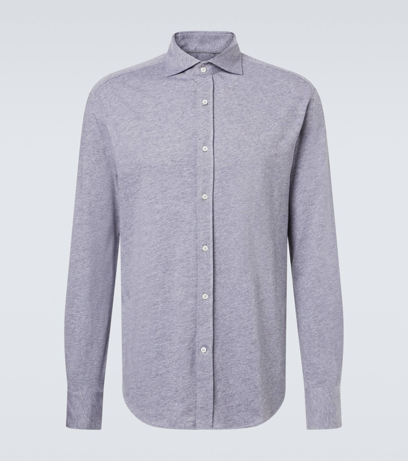 Cotton poplin shirt 1