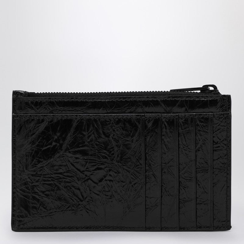 Balenciaga Card Case With Coin Purse Black Women - 2