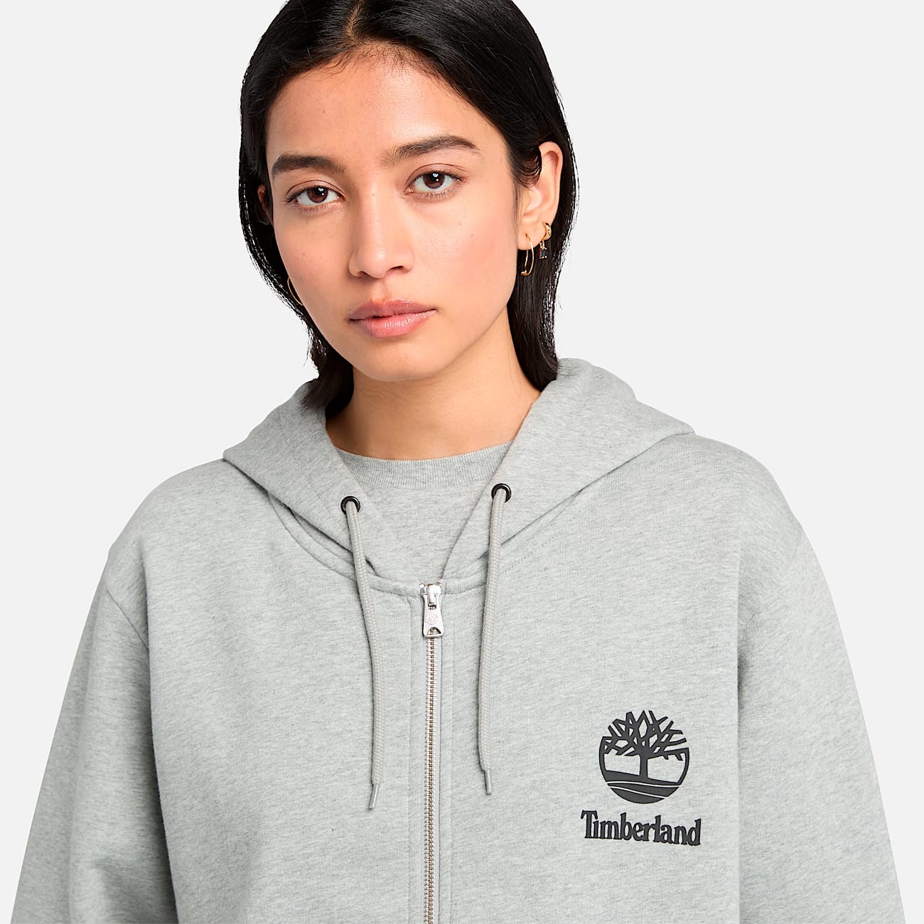 Print Stack Logo Full-Zip Hoodie - 5