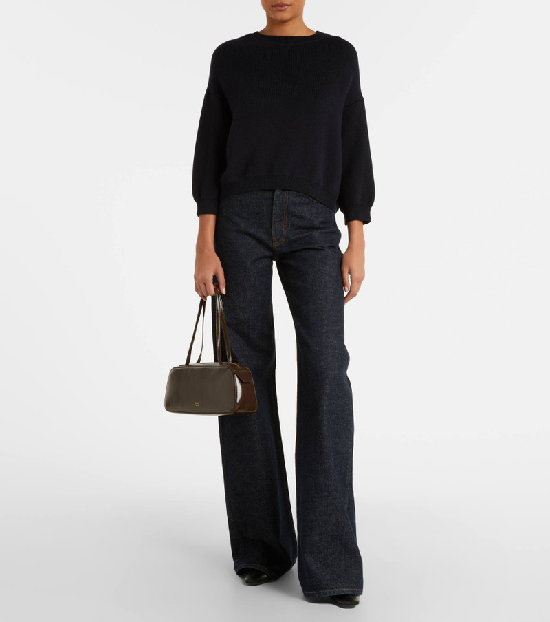 KHAITE Simona leather shoulder bag outlook