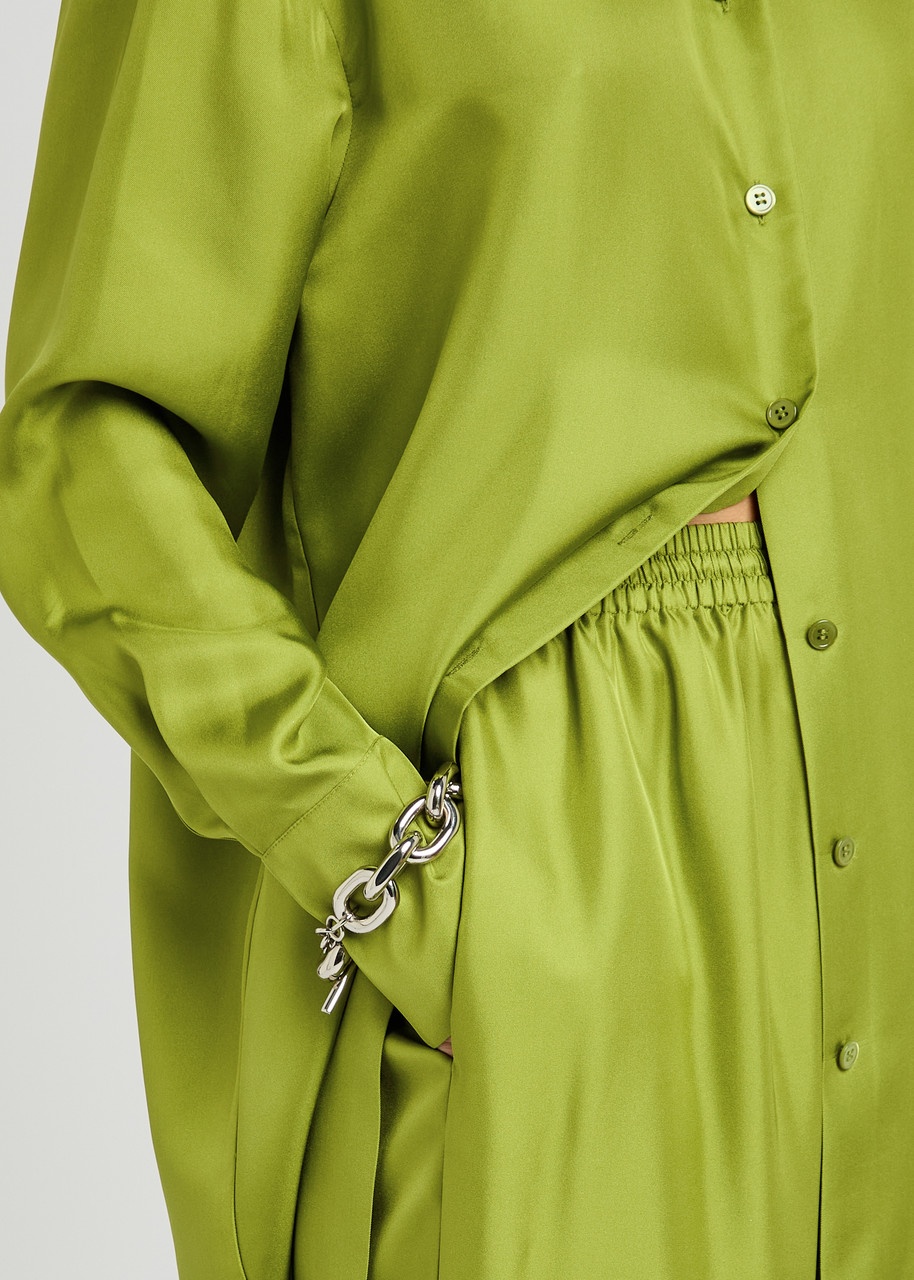 Rohe Signature Oversized Silk Shirt - 5