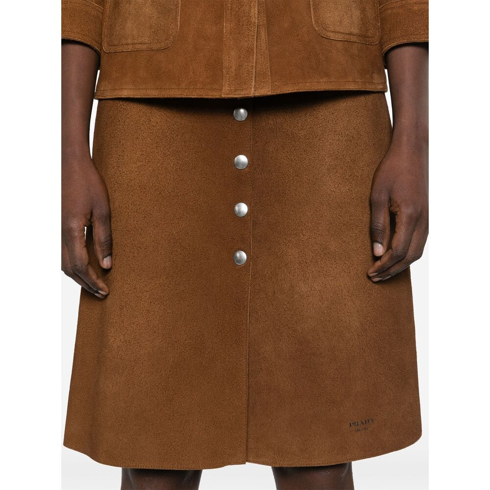 Prada Brown Skirts - A-Line Skirts Women - 3